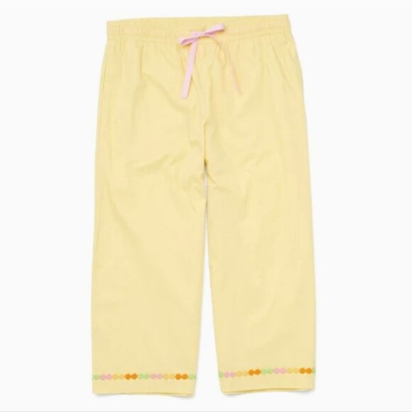 ban.do Other - ban.do Cropped Leisure Pants Daisy Chain Yellow PJ Bottoms (SIZE S) NWT